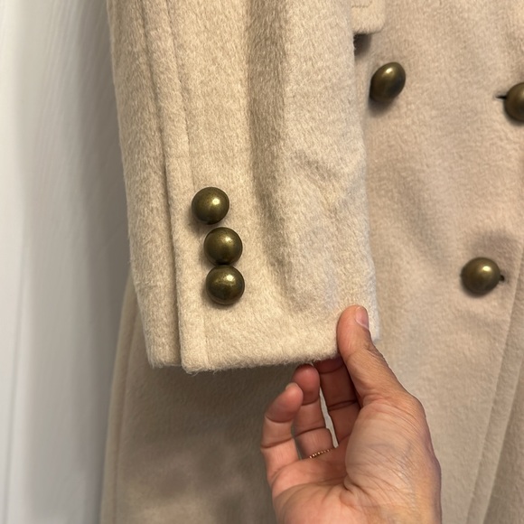 Banana Republic double breasted long pea coat - Picture 4 of 7